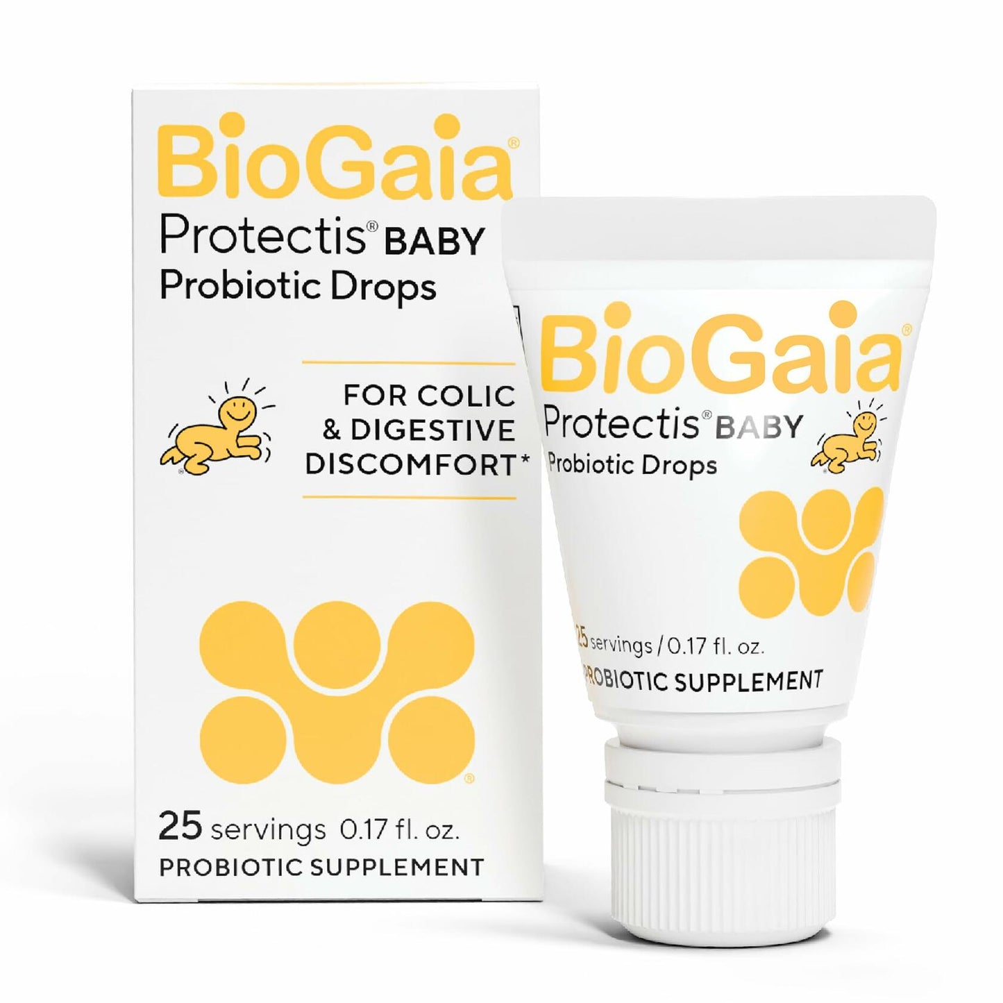 BioGaia Protectis Baby Probiotic Drops 5mL Colic Gas Relief Newborn