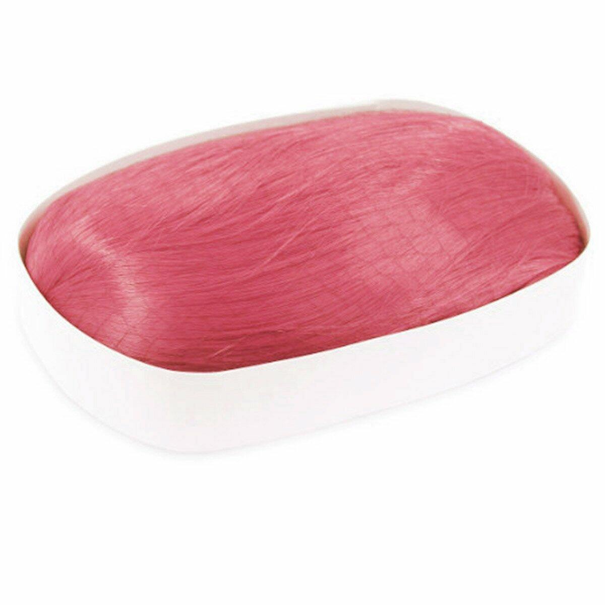 Akstore 28in Fashion Wigs Long Wavy Curly Hair Cosplay Wig Grey Pink