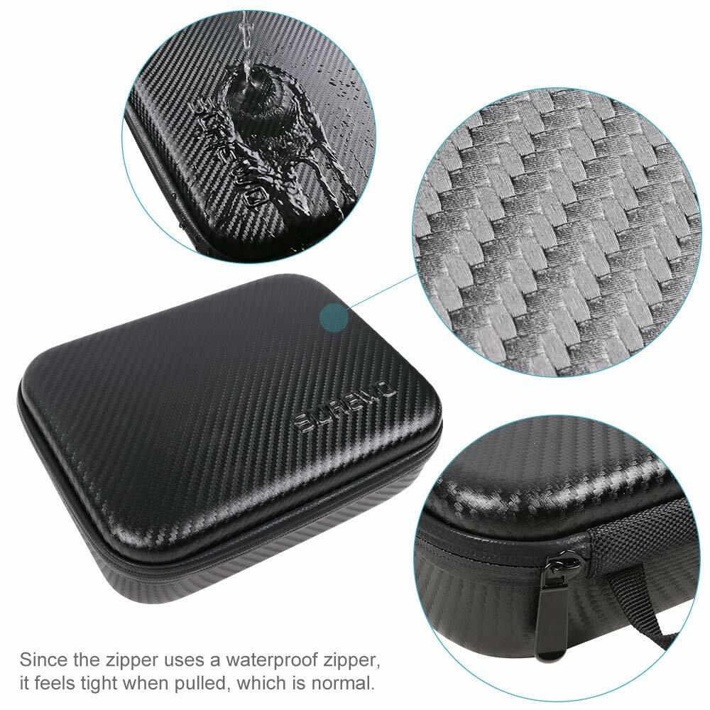 SUREWO Hard Case for GoPro Hero 13-5 DJI Osmo Action Medium Black