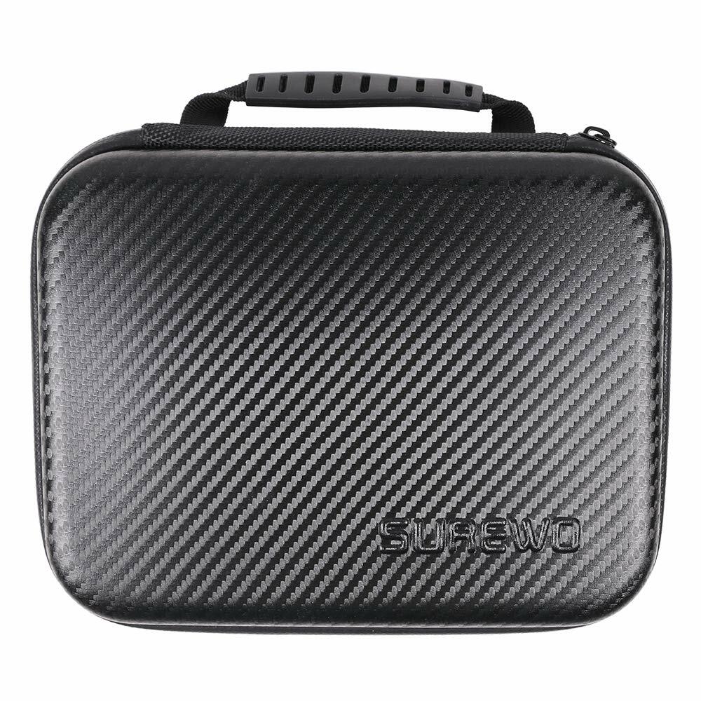 SUREWO Hard Case for GoPro Hero 13-5 DJI Osmo Action Medium Black
