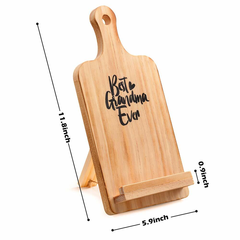 Best Grandma Ever Cookbook Stand Unique Kitchen Gift Christmas Stocking