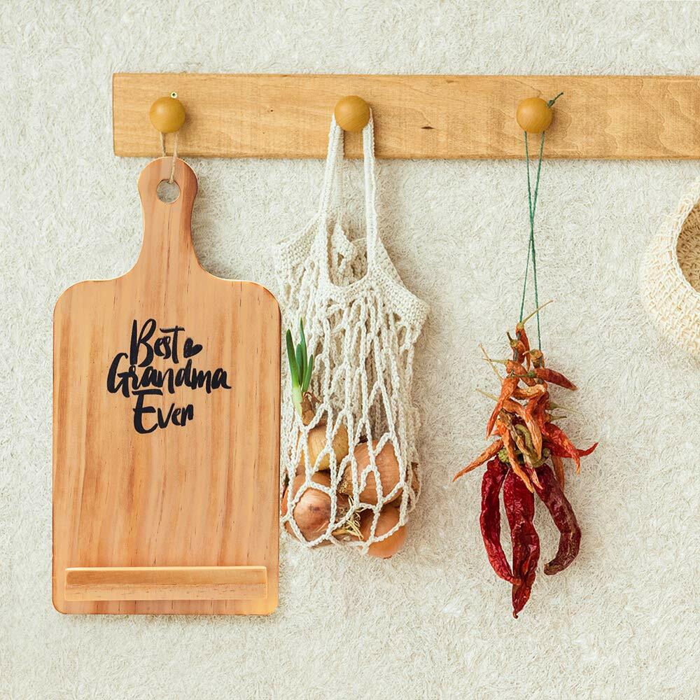 Best Grandma Ever Cookbook Stand Unique Kitchen Gift Christmas Stocking
