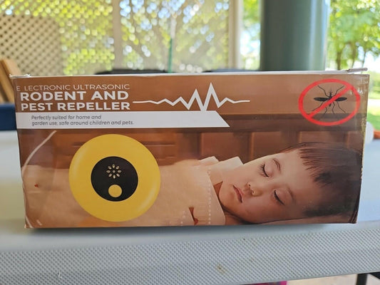 Unbranded Electronic Ultrasonic Rodent Pest Repeller 6 Pack White Indoor