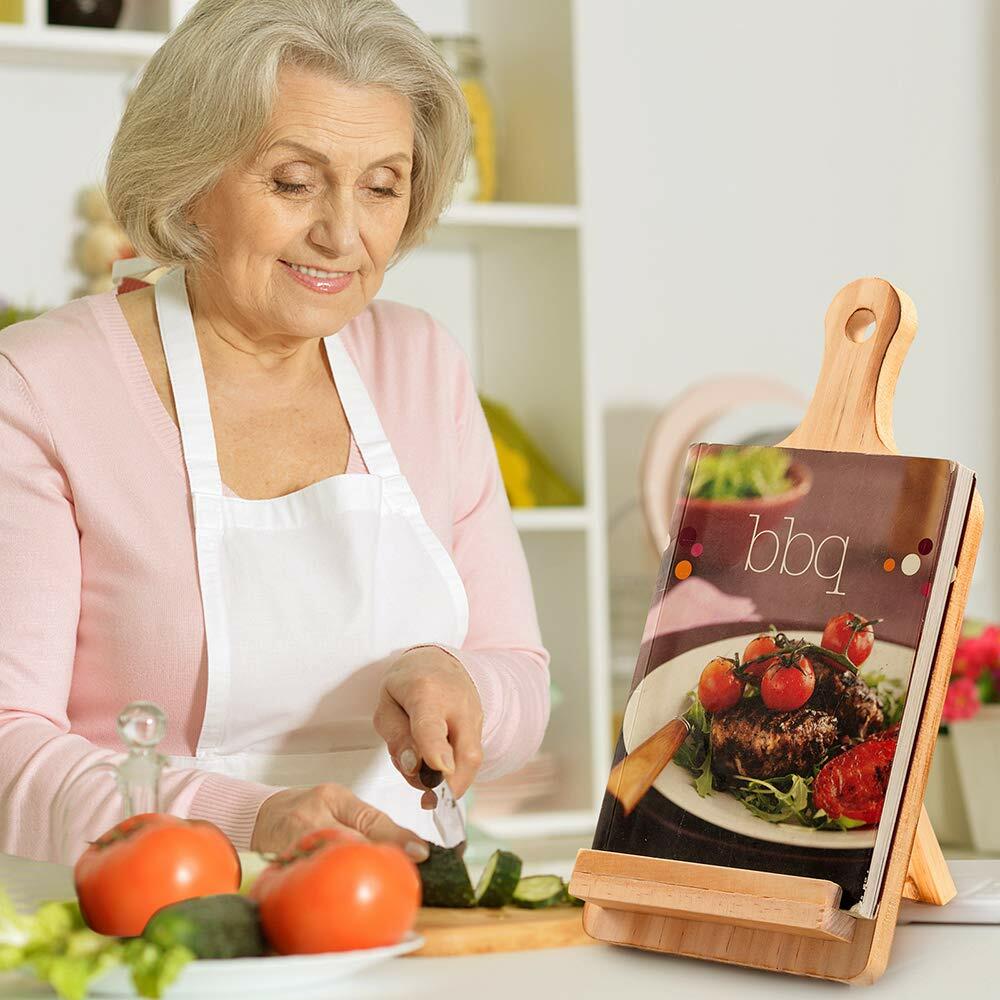 Best Grandma Ever Cookbook Stand Unique Kitchen Gift Christmas Stocking