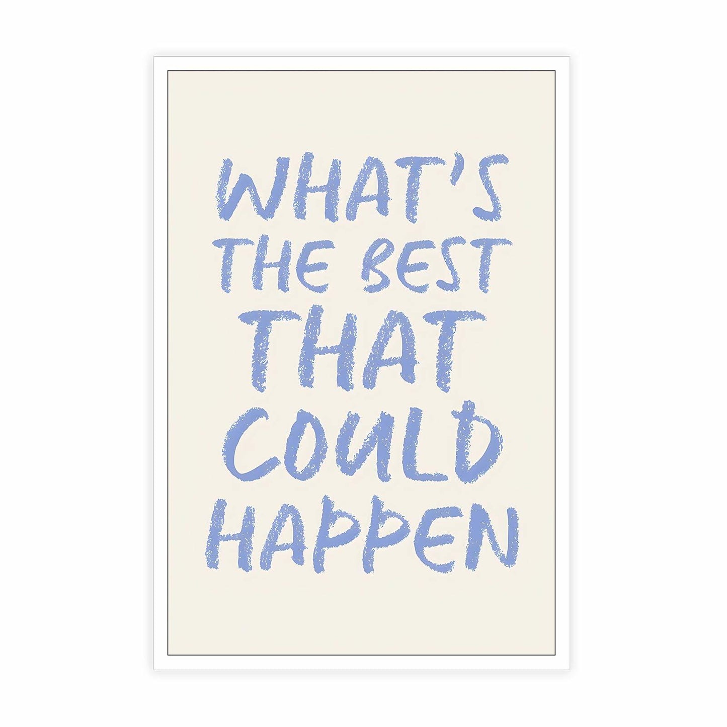 HQPCNGZ Retro Psychology Quotes Poster Canvas Multi 005 12x16in Unframed