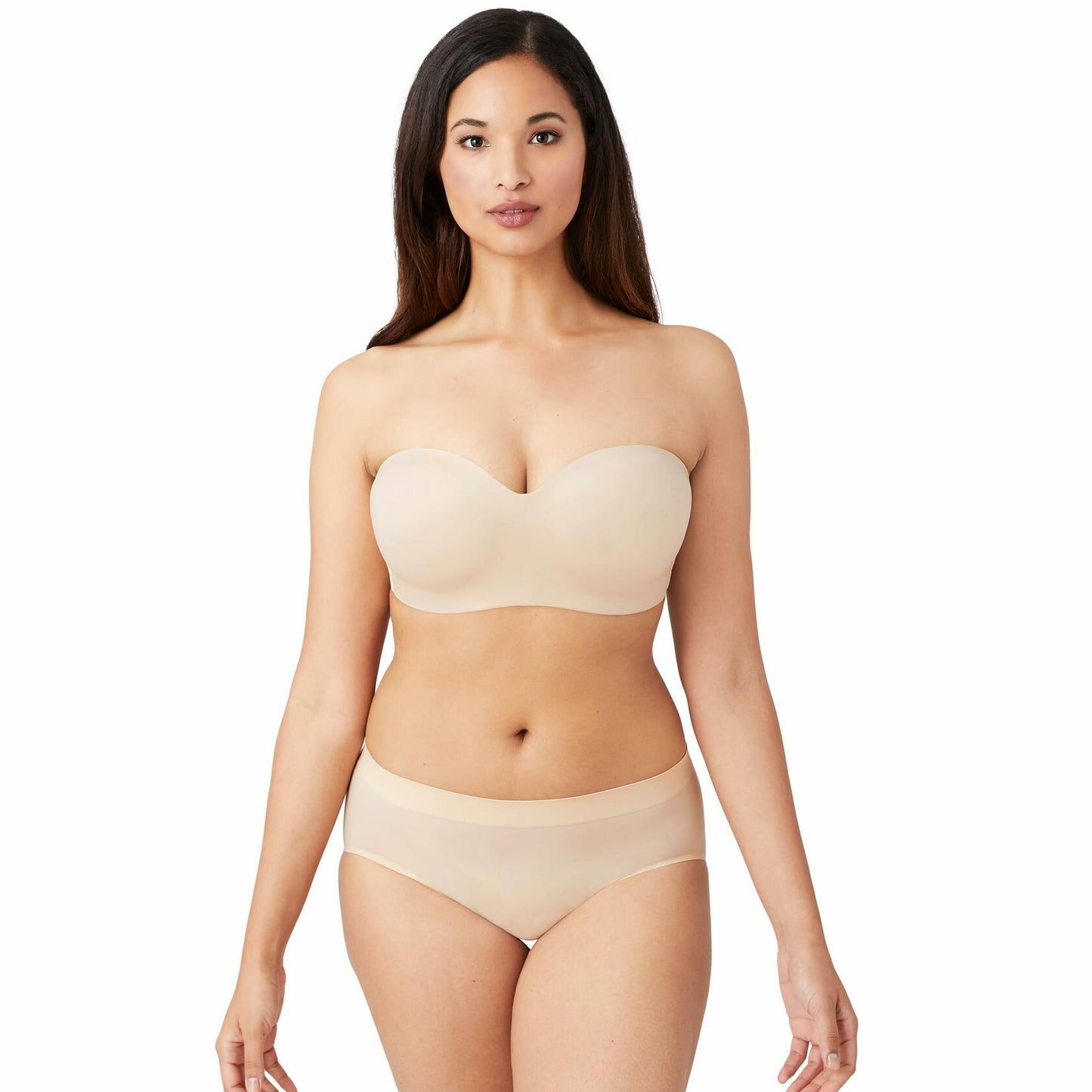 Wacoal Staying Power Wire Free Strapless Convertible Bra Sand Size 36DD