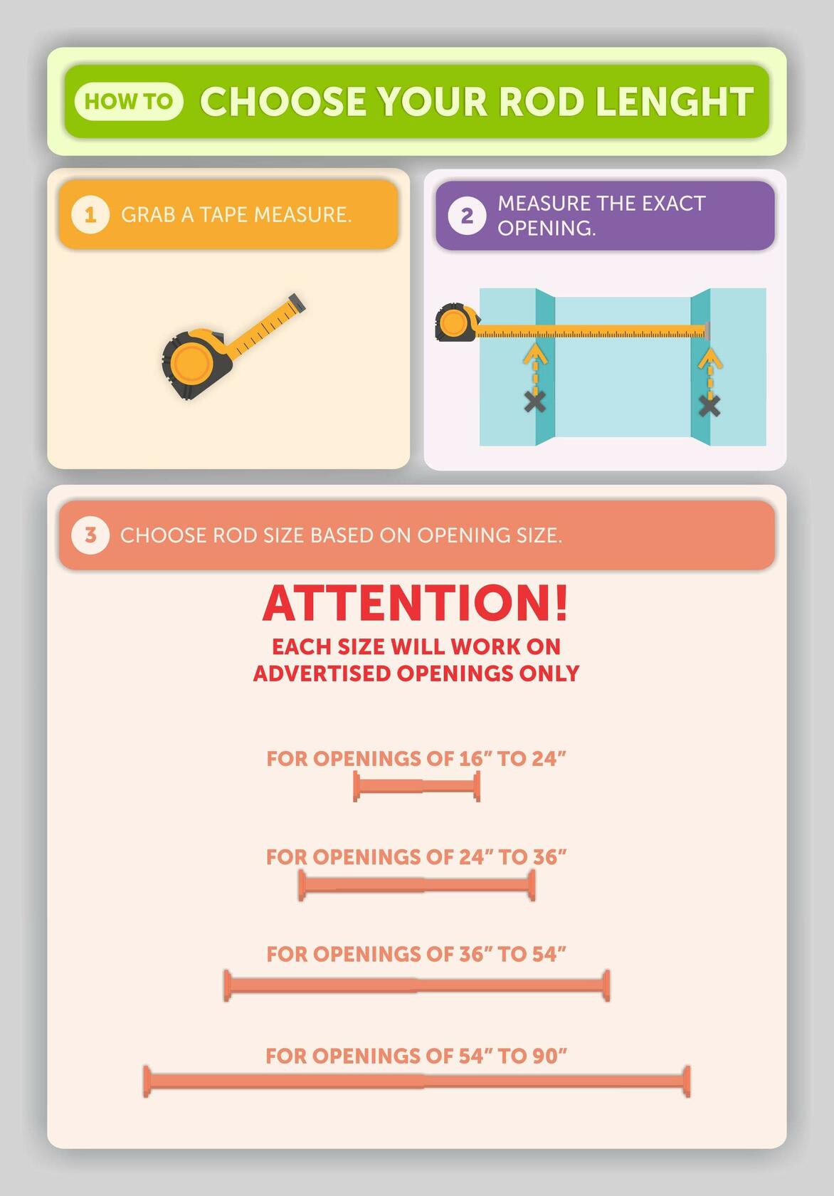 Ivilon Adjustable Shower Tension Curtain Rod 24-36in Satin Nickel Rustproof