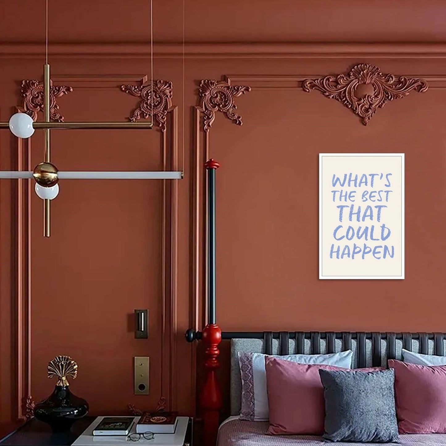 HQPCNGZ Retro Psychology Quotes Poster Canvas Multi 005 12x16in Unframed