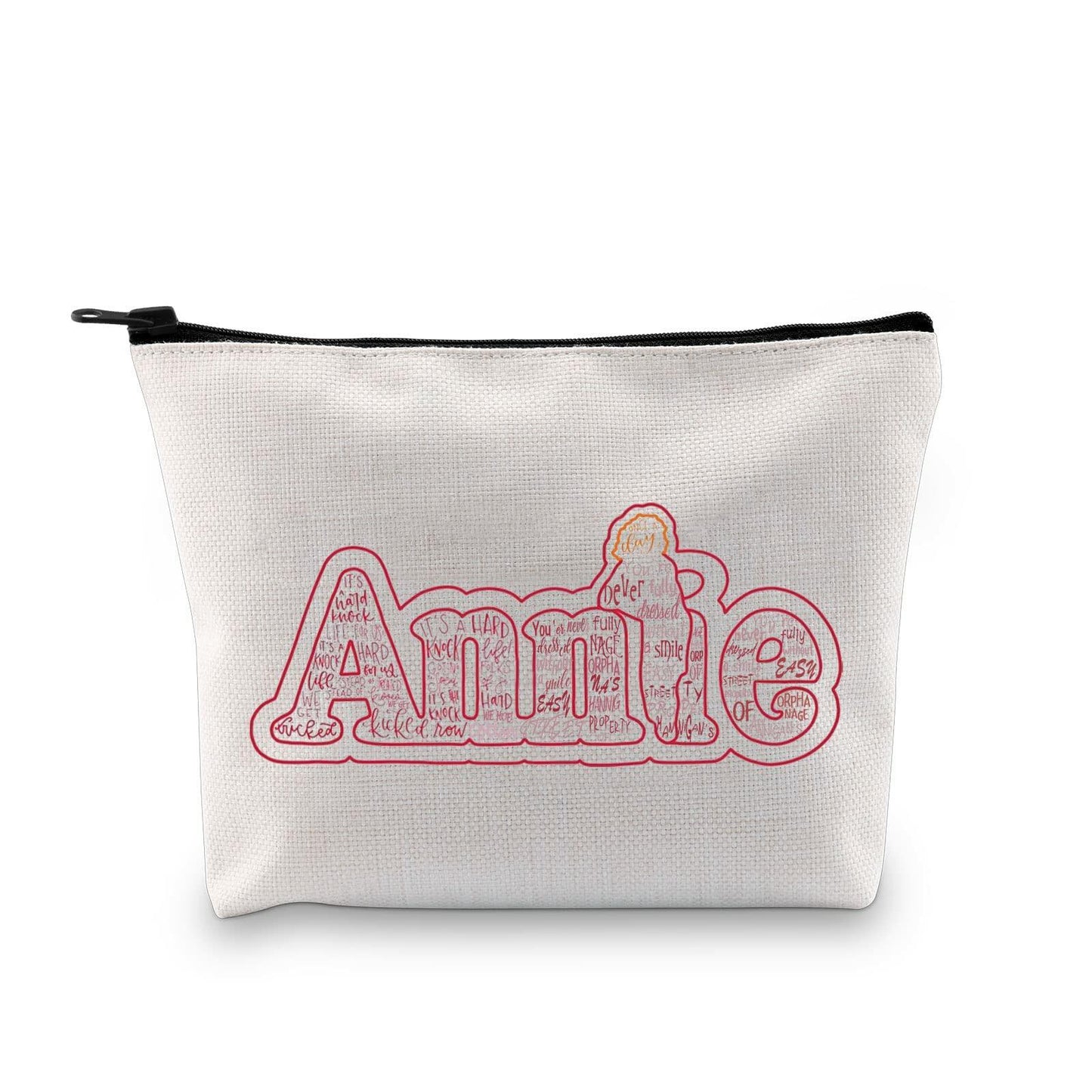 G2TUP You're Never Fully Dressed Without a Smile Makeup Bag Travel Toiletry Bag