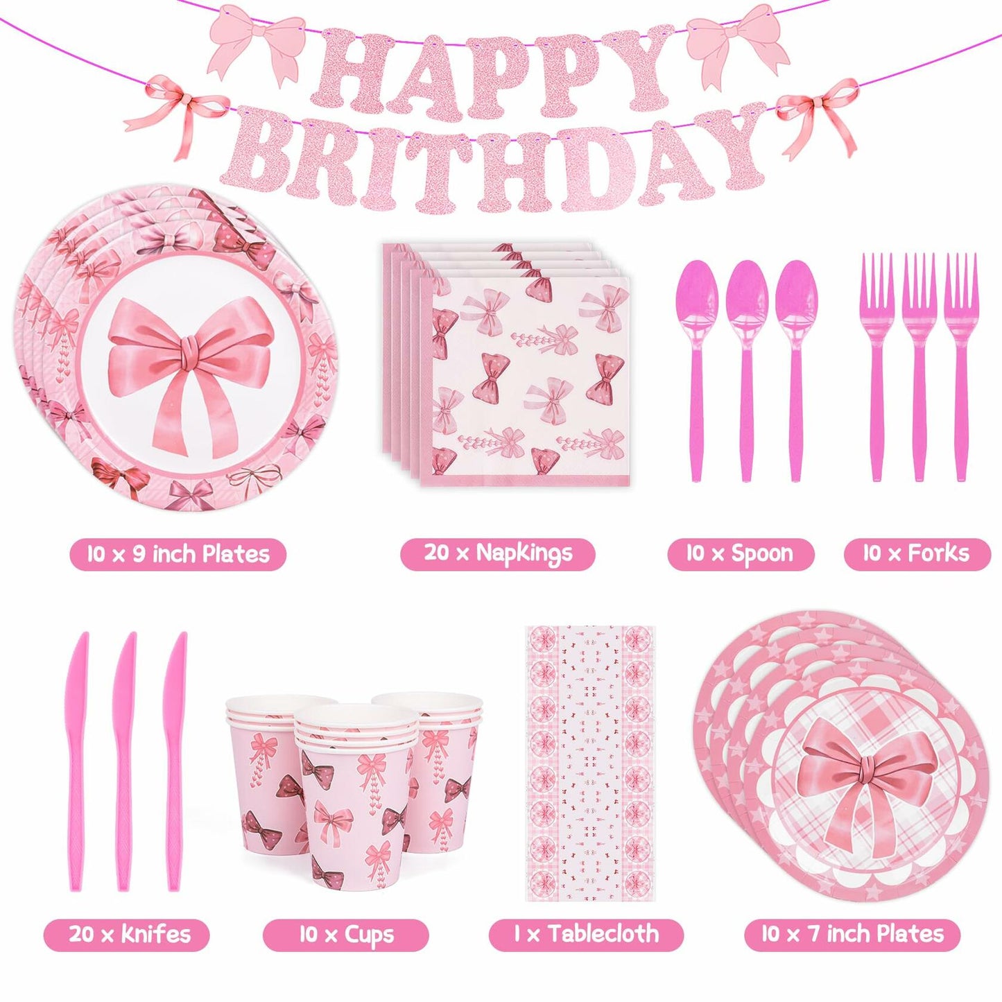 170pcs Galaxy Party Supplies Set Solar System Plates Napkins Forks 20Ppl