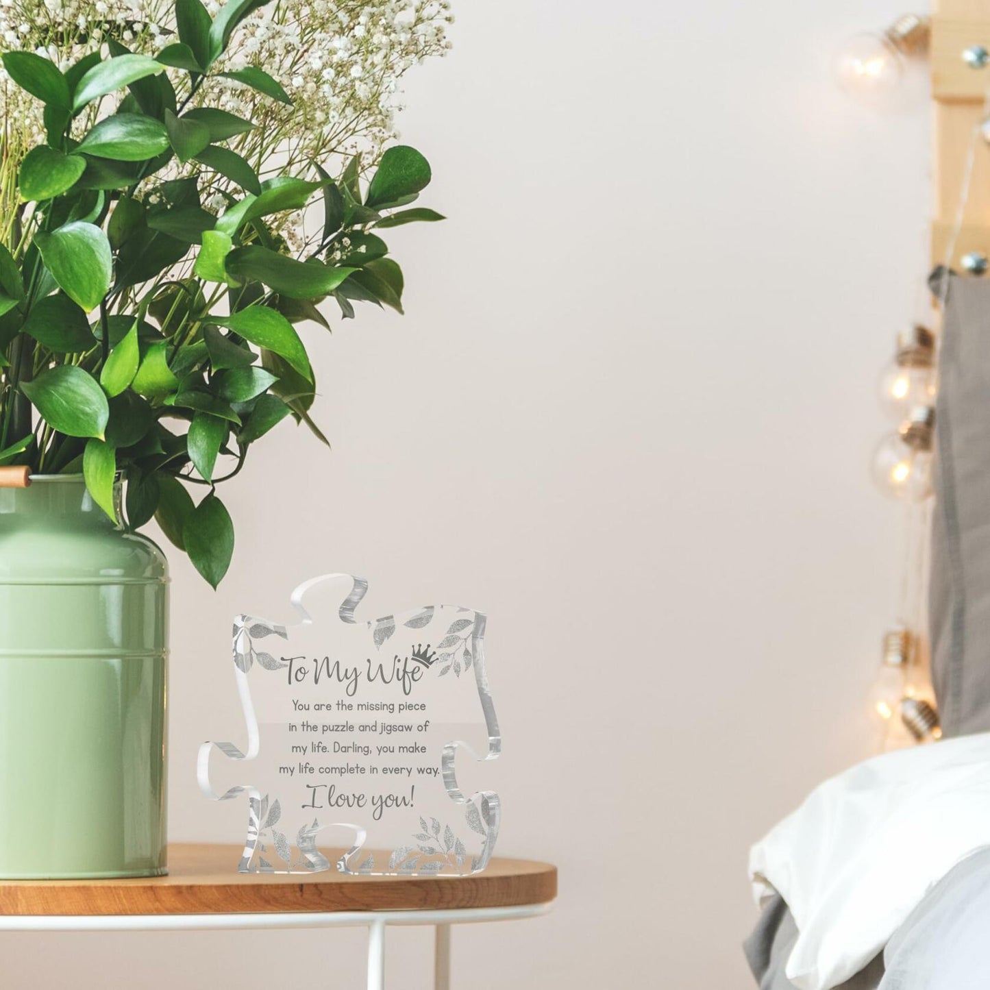 Gifts for Wife from Husband Decorative Sign Plaque Anniversary Birthday