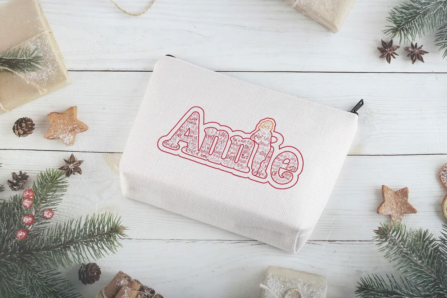 G2TUP You're Never Fully Dressed Without a Smile Makeup Bag Travel Toiletry Bag