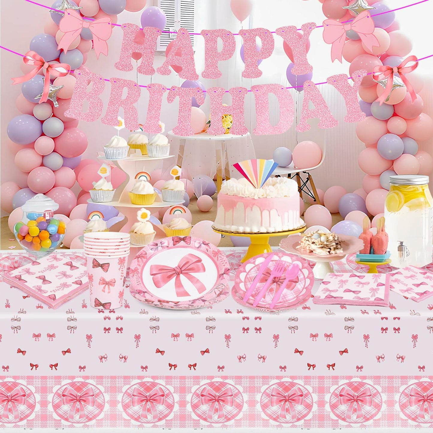 170pcs Galaxy Party Supplies Set Solar System Plates Napkins Forks 20Ppl