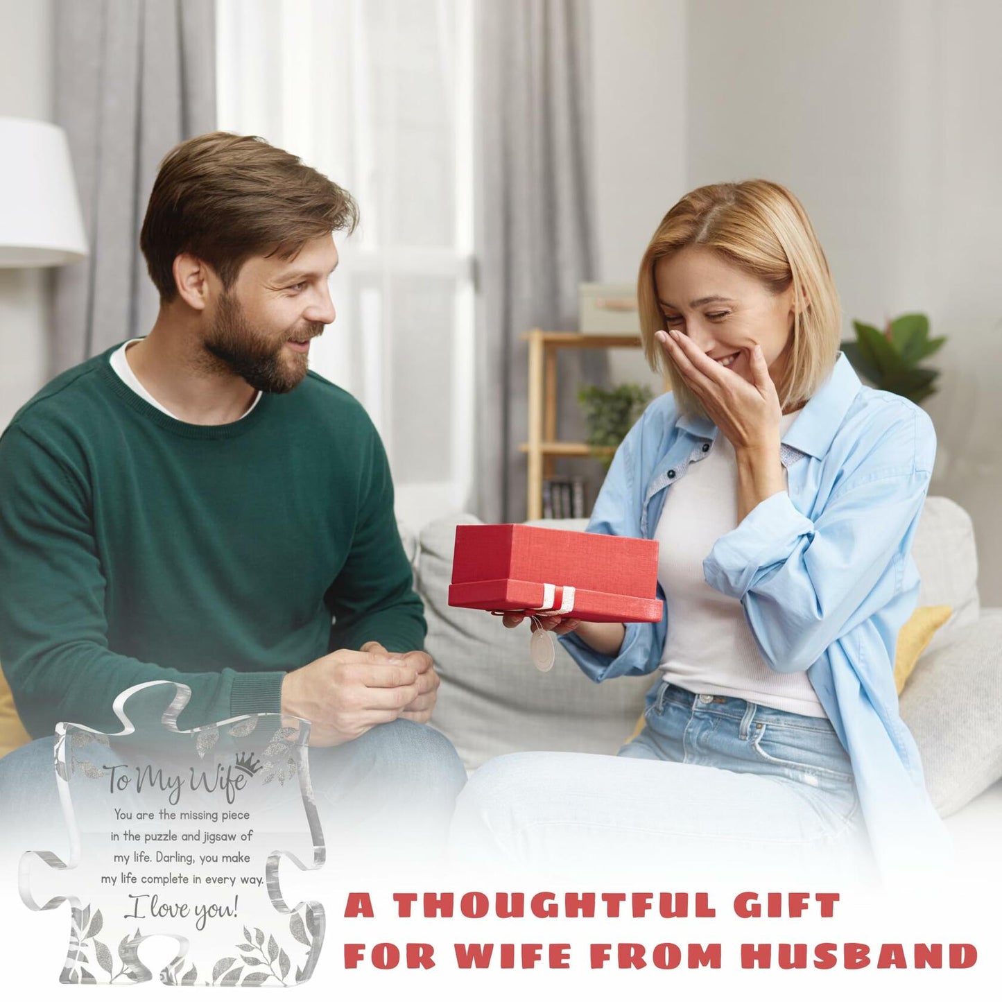 Gifts for Wife from Husband Decorative Sign Plaque Anniversary Birthday