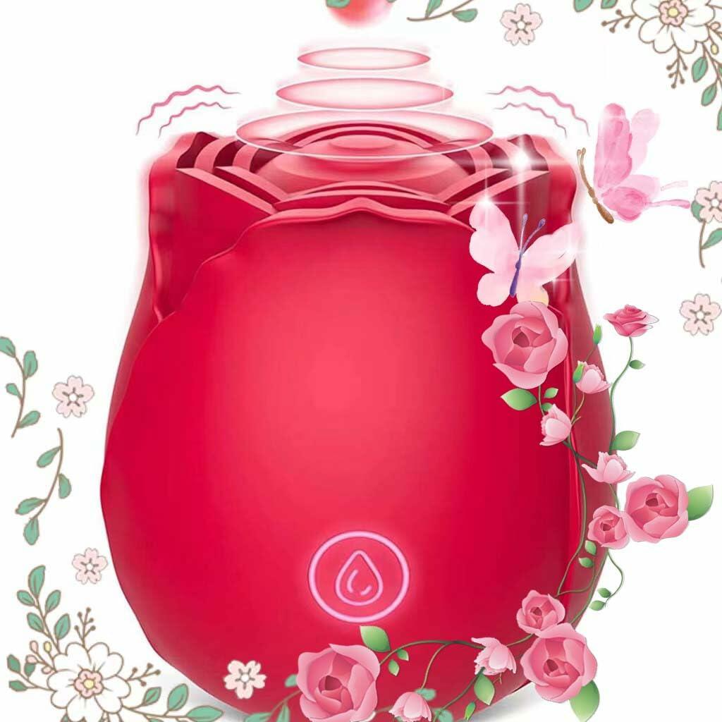 [Like New] Generic Rose 2025 Electric Suction Tool for Women 10 Speed C-05