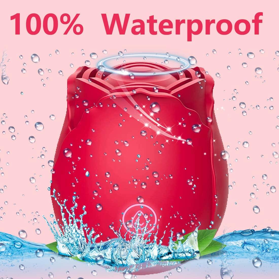 [Like New] Generic Rose 2025 Electric Suction Tool for Women 10 Speed C-05