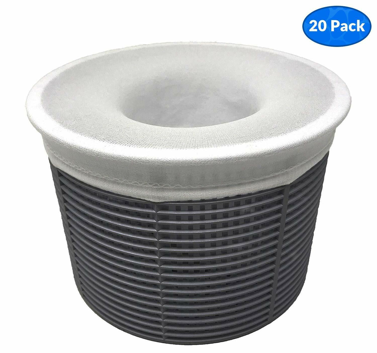 Value Brite Pool Skimmer Socks Pack of 20 Fine Mesh Pre-Filter Savers