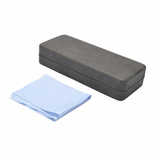 SANHOOPOLO Hard Shell Sunglasses Case Unisex Dark Grey