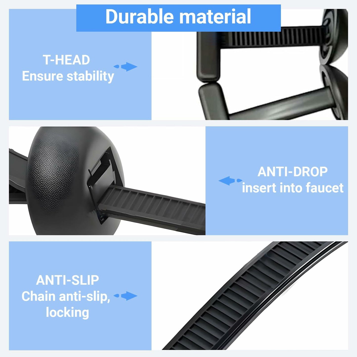 SSFUN Nylon Universal Cable Tie Buckle Push Mount UV Resistant 3.54in 20Pcs