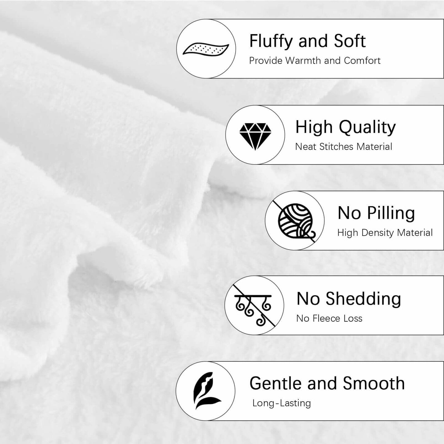 Levionys Music Fans Print Fleece Blanket Pink Purple 50x60 Flannel