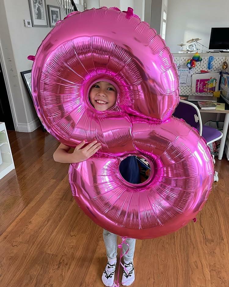 40in Pink Number 9 Balloon Large Foil Birthday Decoration for Men Women Kids