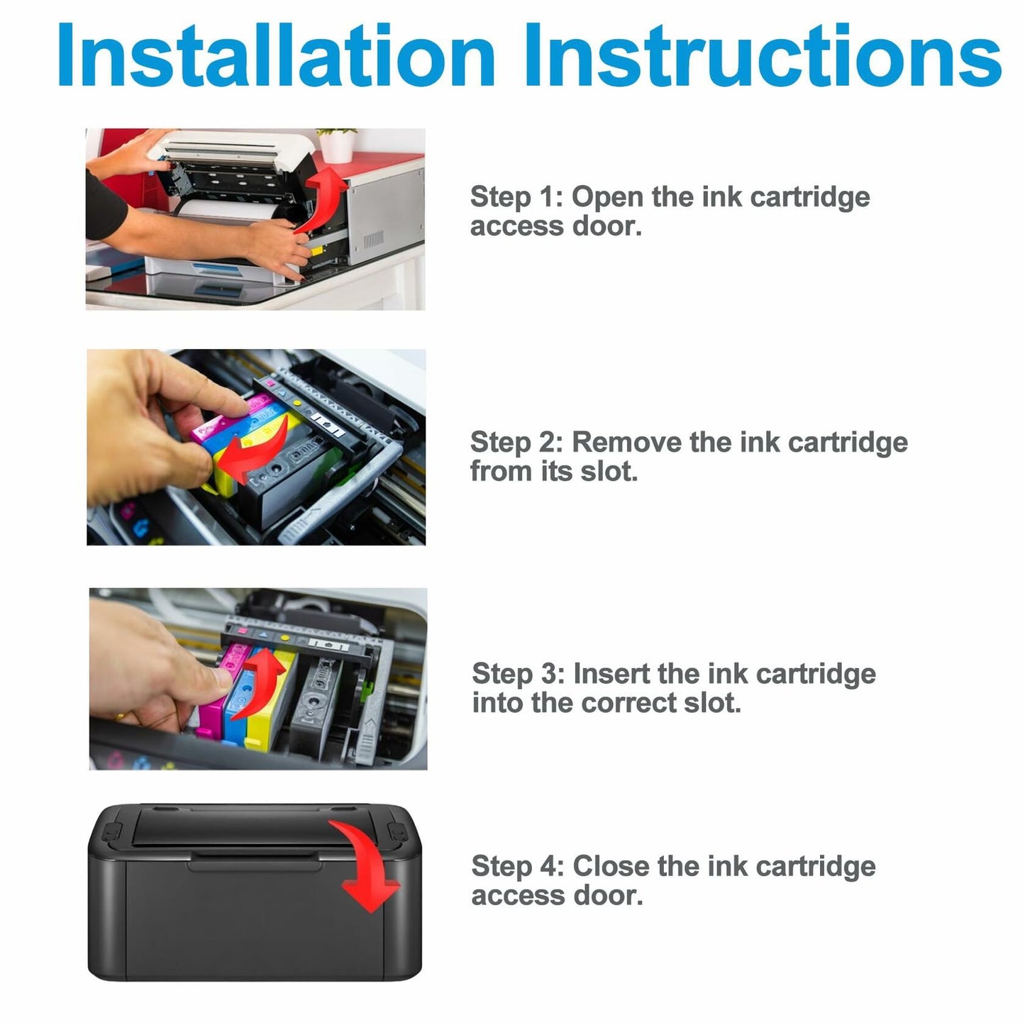 [Like New] Couleuris Ink Cartridges 952 2K Black Ink Cartridge Pack