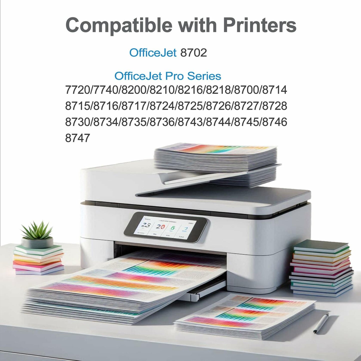 [Like New] Couleuris Ink Cartridges 952 2K Black Ink Cartridge Pack