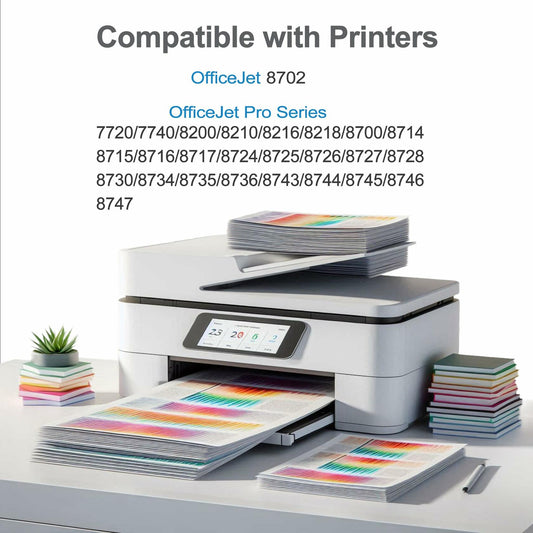 [Like New] Couleuris Ink Cartridges 952 2K Black Ink Cartridge Pack