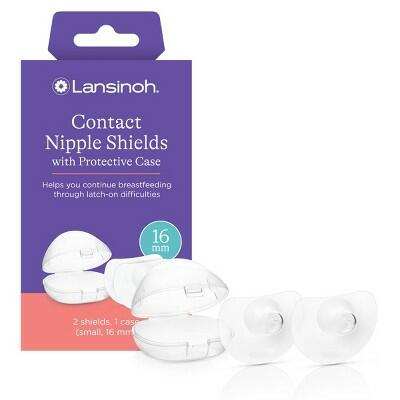 [Like New] Lansinoh Contact Nipple Shield with Case 16mm 2ct