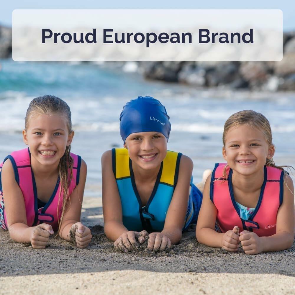 Limmys Premium Kids Swim Vest Toddler Buoyancy Aid with Drawstring Bag