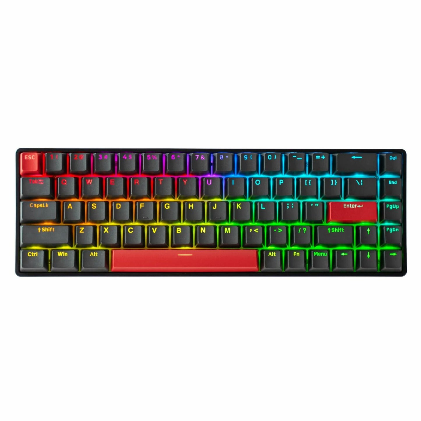 DrunkDeer G65 Gaming Keyboard Rapid Trigger Magnetic Switch RGB Black