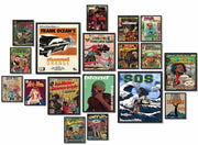 SAWOPE Music Album Cover Wall Collage Kit Canvas Art 11x14 Inch Unframed