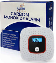 Lecoolife 3 Pack Photoelectric Smoke & CO Detector Digital Display Battery