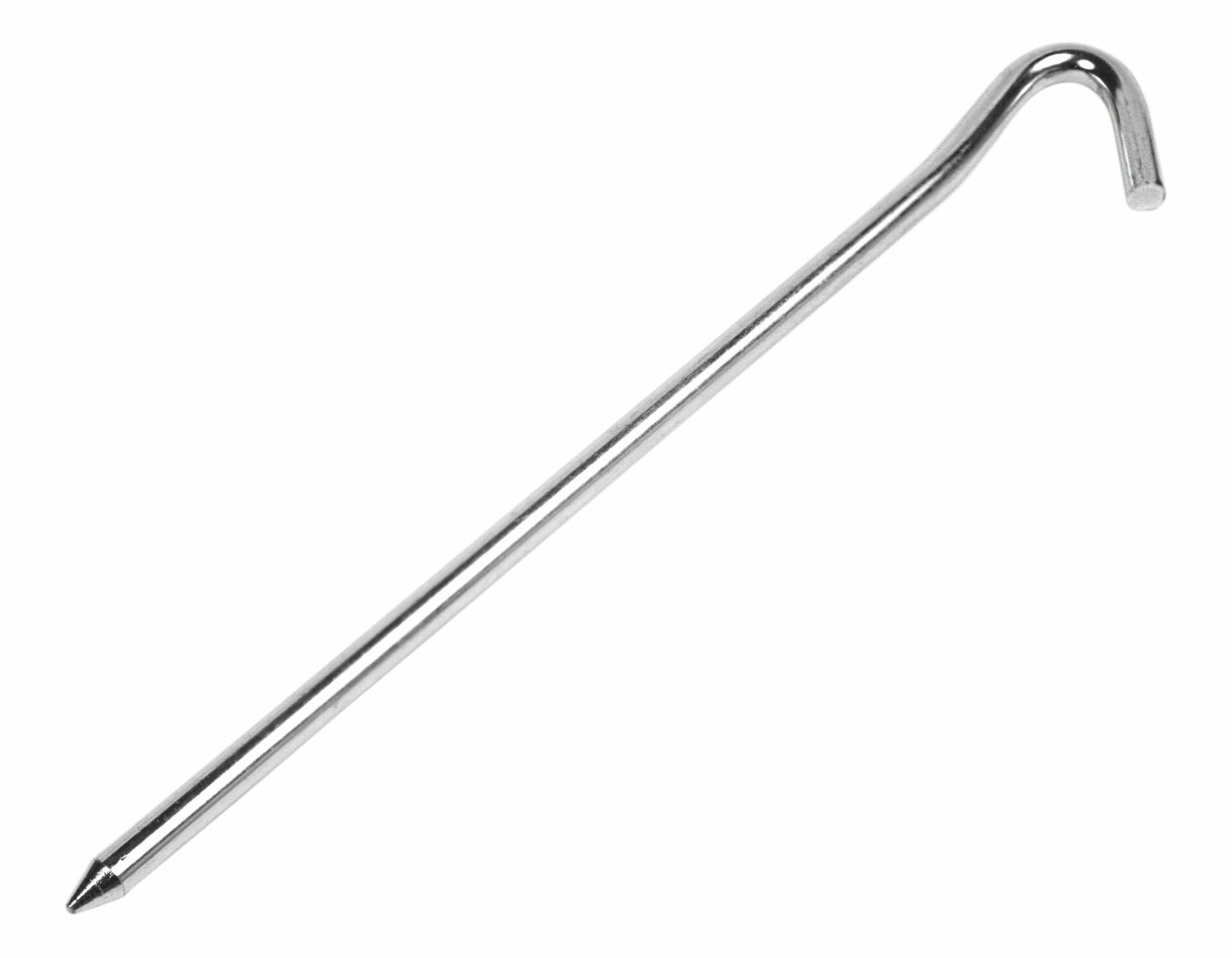 Coghlan's Steel Tent Pegs 7" 5mm Rust-Resistant Hook Top 4-Pack