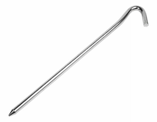 Coghlan's Steel Tent Pegs 7" 5mm Rust-Resistant Hook Top 4-Pack