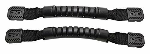 H2o Kayaks Molded Webbing Handle with End Caps Pack of 2 Black