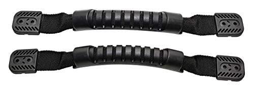 H2o Kayaks Molded Webbing Handle with End Caps Pack of 2 Black