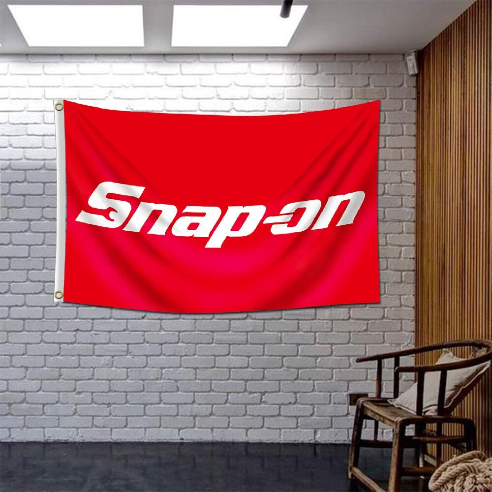 ENMOON Snap Tools Flag Banner Wrench Garage 3x5 Feet Brass Grommets