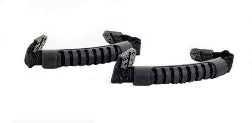 H2o Kayaks Molded Webbing Handle with End Caps Pack of 2 Black