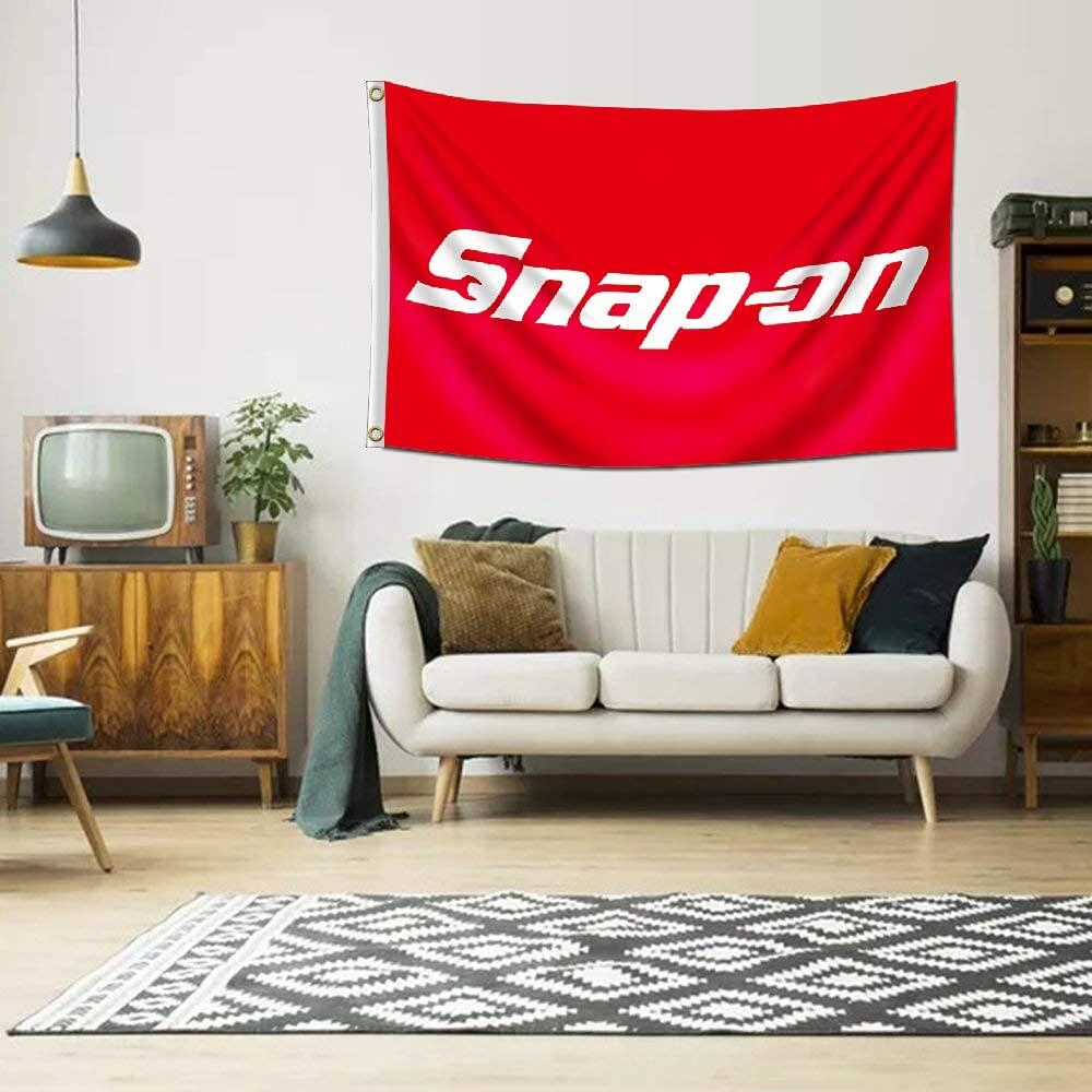 ENMOON Snap Tools Flag Banner Wrench Garage 3x5 Feet Brass Grommets