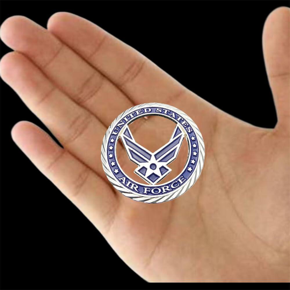 U.S. Air Force Military Core Values Challenge Coin USAF Collectible Veteran Gift