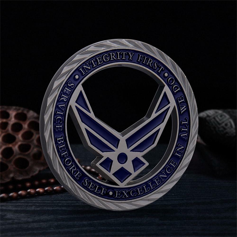U.S. Air Force Military Core Values Challenge Coin USAF Collectible Veteran Gift