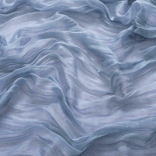 [Like New] MLMW 10 Pack Dusty Blue Cheesecloth Table Runner 160in Boho Gauze Rustic