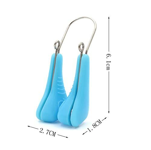 jieri Silicone Nose Shaper Lifter Clip Pain-Free Blue Nose Corrector
