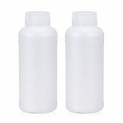 ASEVAT 33.8oz Plastic Reagent Bottle HDPE Wide Mouth Screw Cap 2Pcs