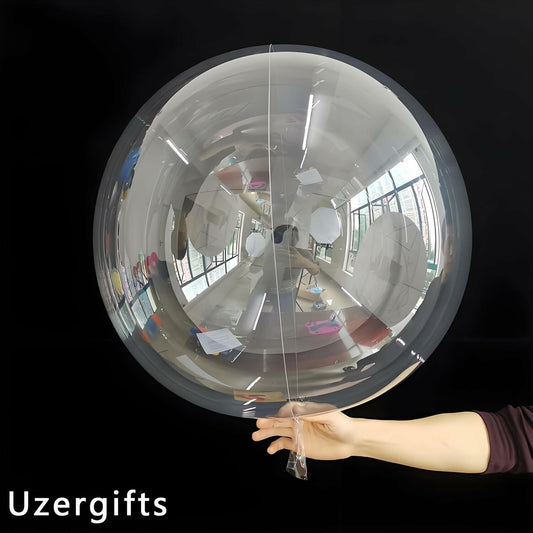 Uzergifts Bobo Balloons 24 Inch Transparent Bubble 25 Pack Party Decor