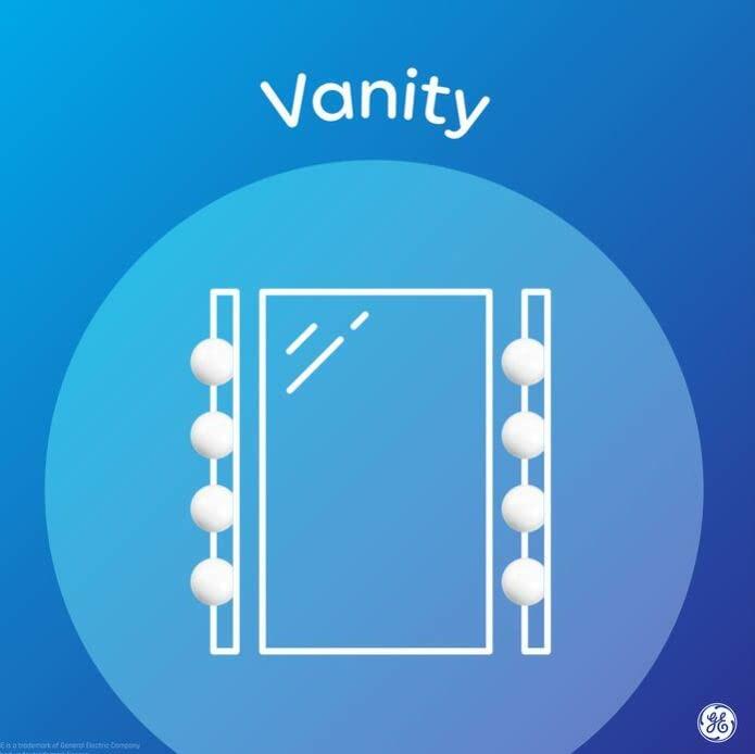 GE LED Globe Light Bulbs 4W 40W Equivalent Soft White Frosted Candelabra 2 Pack