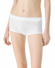 florence by mills Cozy Crush Seamless Boyshort White Size XS