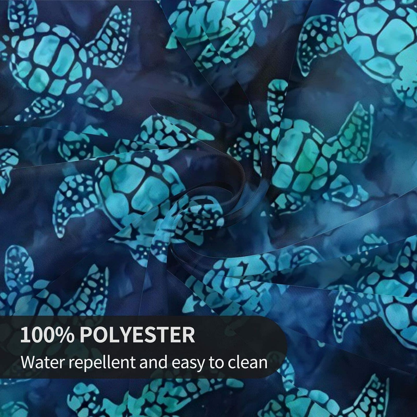 PTLIHU 78 Polyester Turtle Game Mat Durable Outdoor Sports Toy for Kids