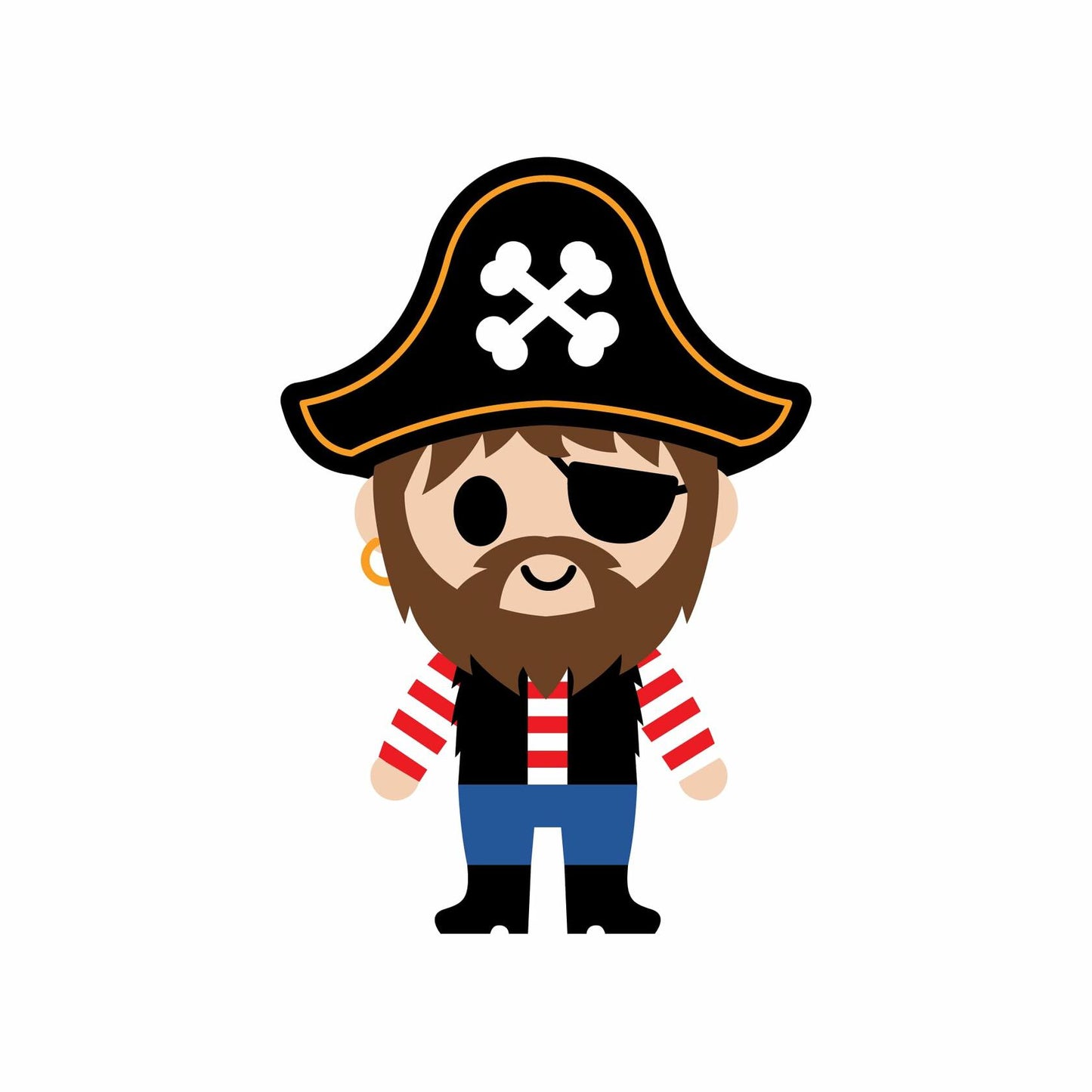 Boo Boo Buddies Kids Adhesive Bandages Pirate Skull Style 24 Count